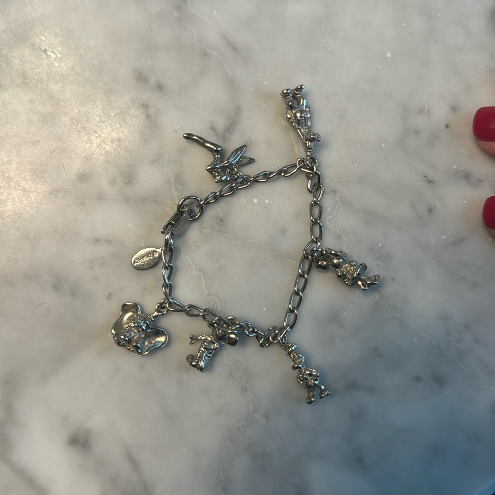 Disney charm bracelet with characters